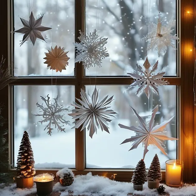 Winter Wonder: DIY Snowflake Decorations for Your Home