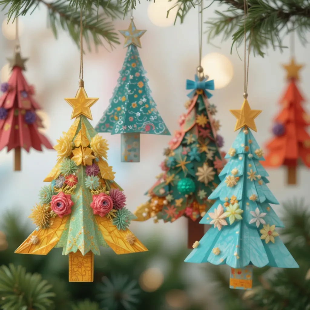 DIY Christmas Tree Ornaments with Recycled Materials: Get Creative!