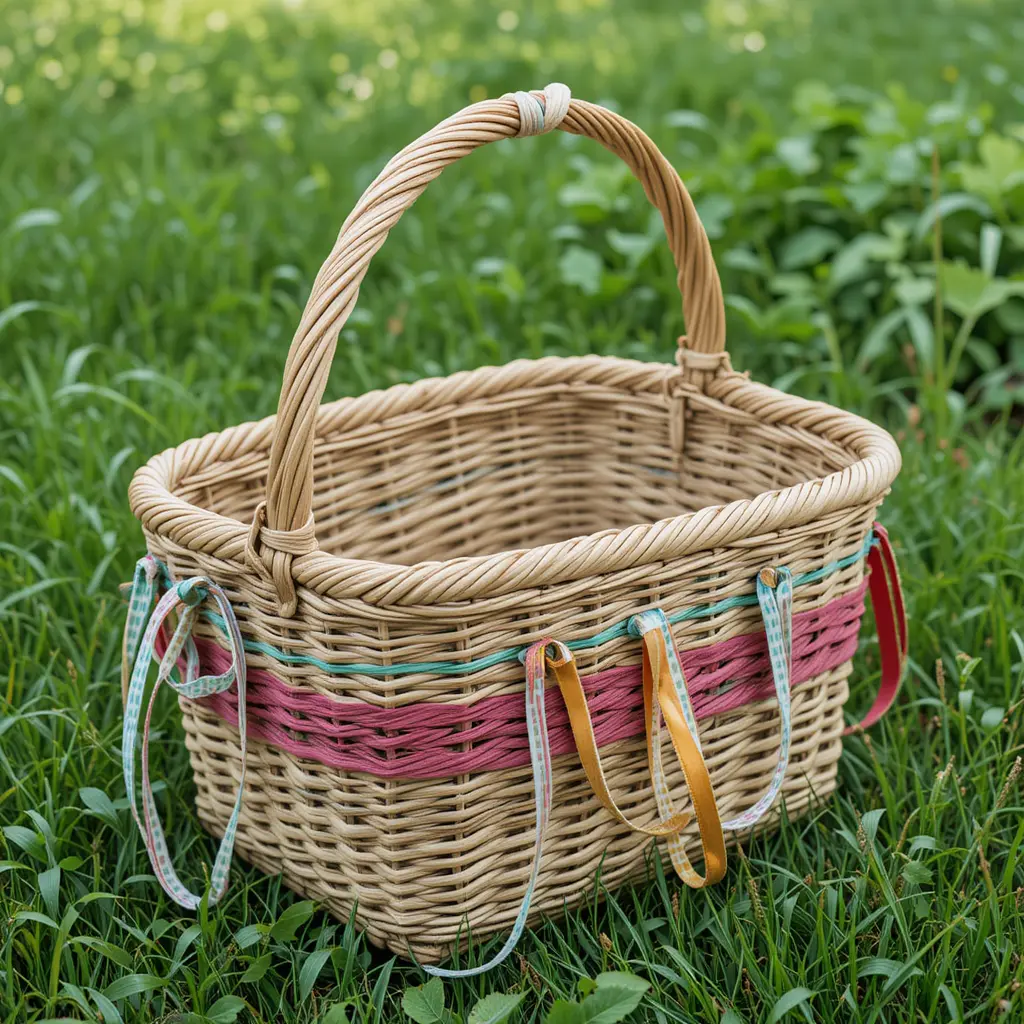 How to Make a Picnic Basket from Recycled Straw: Easy Guide!