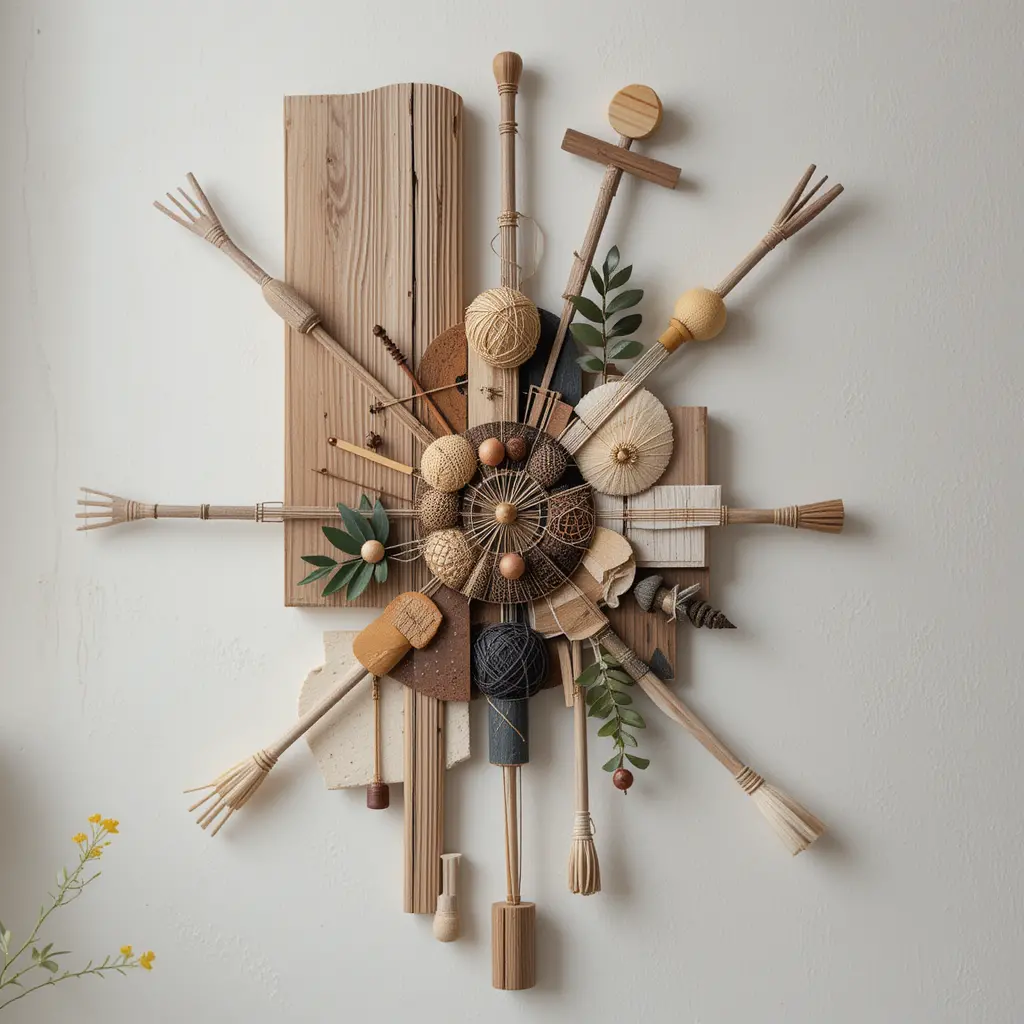 How to Create Minimalist Décor with Wood and Thread Today!