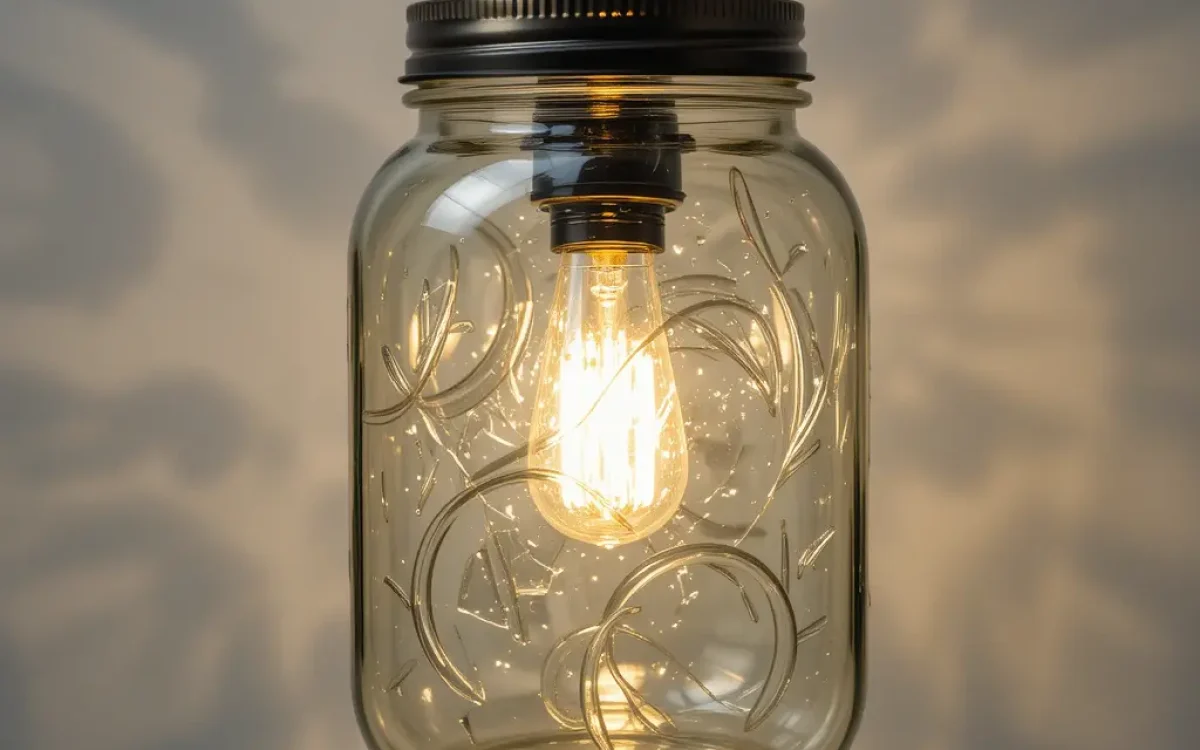 How to Make a Lantern from Recycled Glass Jars: Easy DIY Guide!