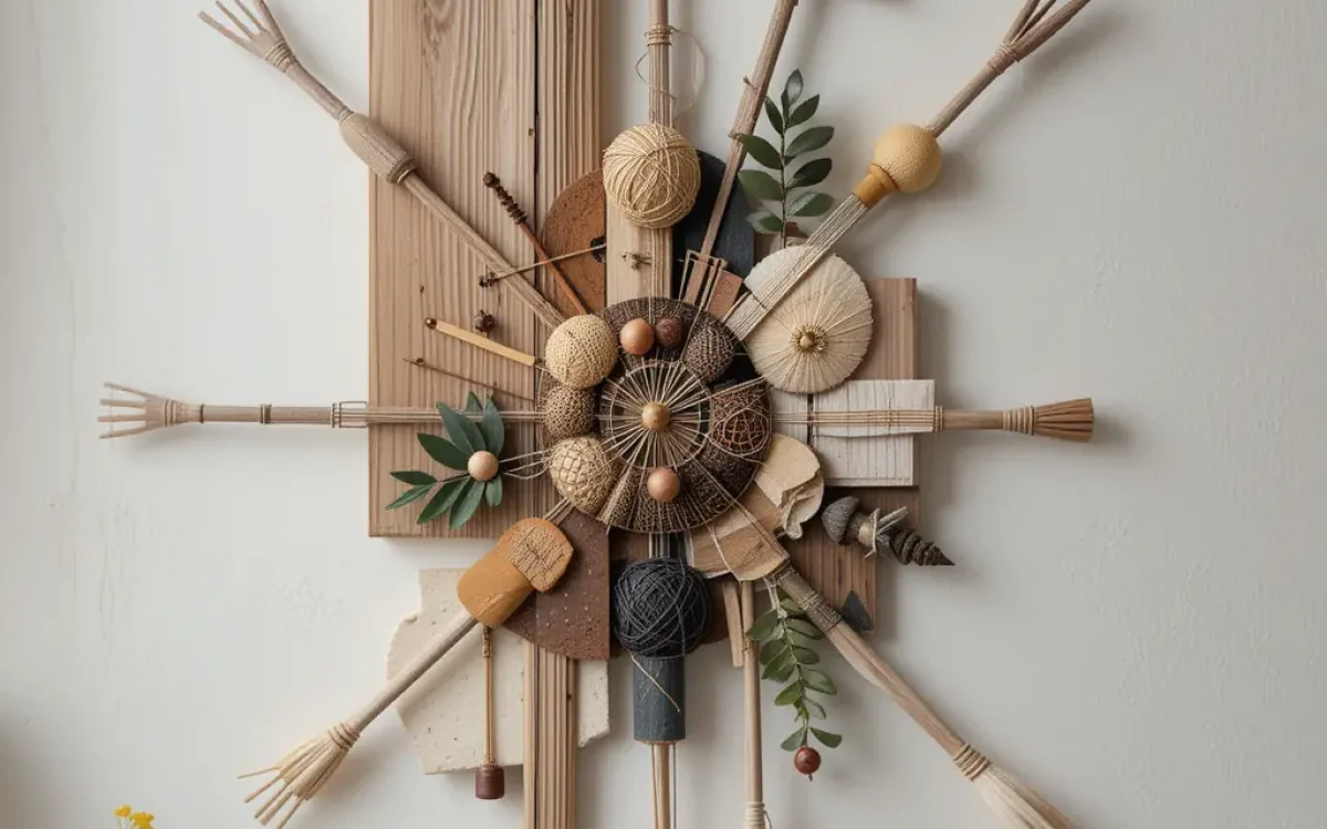 How to Create Minimalist Décor with Wood and Thread Today!