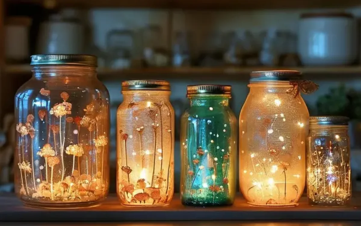 How to Repurpose Glass Jars into Decorative Storage Containers