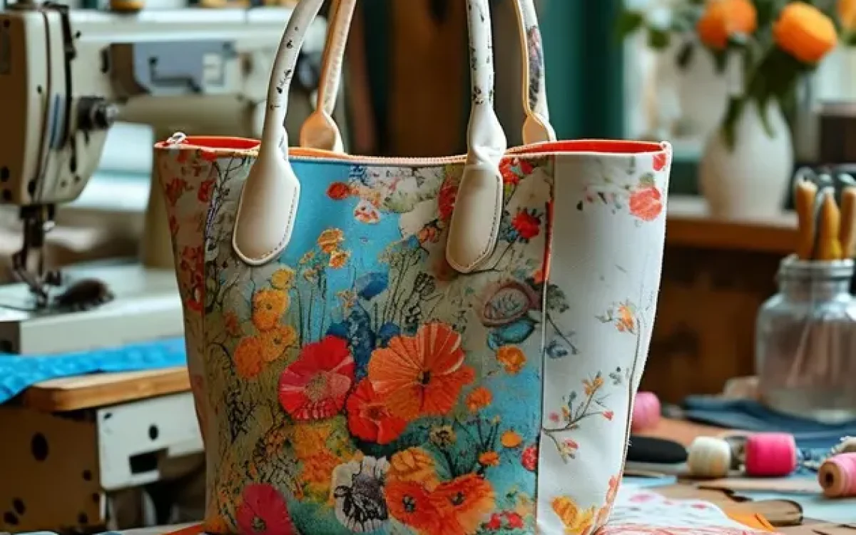 How to Sew a Simple Tote Bag: A Beginnes Sewing Tutorial