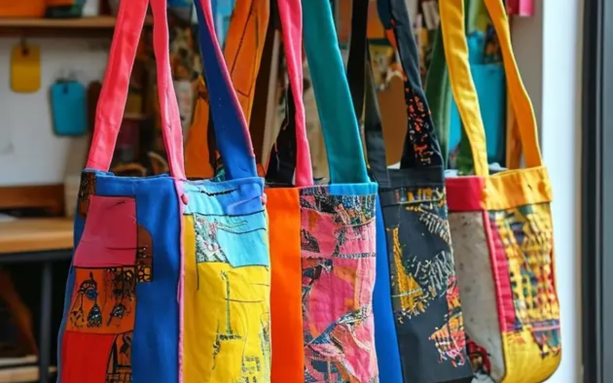 Turn Old T-Shirts into Stylish Reusable Tote Bags