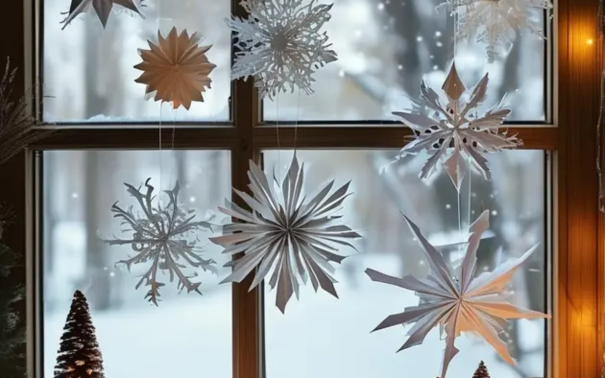 Winter Wonder: DIY Snowflake Decorations for Your Home